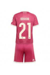 Real Madrid Brahim Diaz #21 Babyklær Tredje Fotballdrakt til barn 2026-27 Korte ermer (+ Korte bukser)
